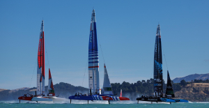 Sailing: great performance by the Blues of the Sail GP in New Zealand