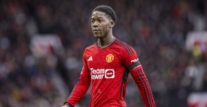 Football: the very young Kobbie Mainoo hopeful of Manchester United, called up for the first time for the selection