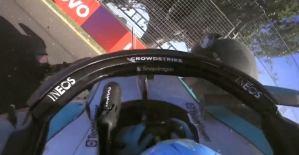 Formula 1: “Red flag, red flag!”, in video, Russell’s impressive crash in Australia