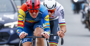 Cyclism: Mads Pedersen surprend Mathieu van der Poel sur Gand-Wevelgem