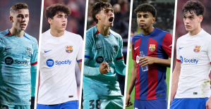 Barcelona-Naples: Yamal, Cubarsi, Guiu… Five (very) young people who carry Barça