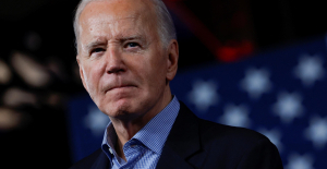 United States: Joe Biden's effigy beaten by participants in a Republican event