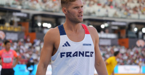 Athletics: Mayer started his Olympic qualifying decathlon, angry