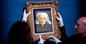 “Head of a peasant woman with a white headdress”, a rare Van Gogh sold for several million euros in the Netherlands