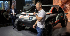 Rally-raid: Sébastien Loeb at the start of the round in Portugal