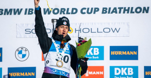 Biathlon: first for Perrot, who delivers the Blues after two years of waiting