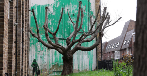 A Banksy makes spring in north London