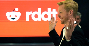 The social network Reddit succeeds in its first steps on the stock market
