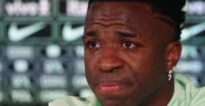 Football: “I just want to play football”, Vinicius bursts into tears while talking about the racism he is a victim of