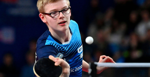 Table tennis: why Félix Lebrun uses the surprising racket grip known as the penholder