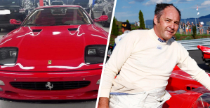 Former Formula 1 driver Gerhard Berger's Ferrari found... 28 years after its theft
