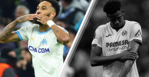 OM-Villarreal: record for Aubameyang, terrible evening for Mosquera... The tops and flops
