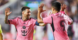Football: with Messi and Suarez scorers, Miami advances to the Concacaf quarter-finals