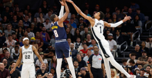 NBA: Denver dominates the Spurs but Wembanyama sets a record