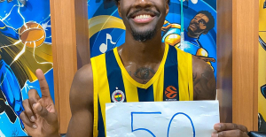 Basketball: Nigel Hayes-Davis scores 50 points in Euroleague, record broken