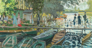 Nine days of impressionism: summer 1869, Monet and Renoir with their feet in the water