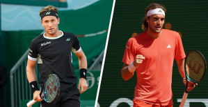 Tennis: Ruud-Tsitsipas, surprise final in Monte-Carlo