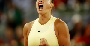 Tennis: Sabalenka in the round of 16 with difficulty