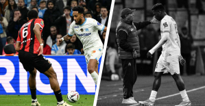 OM-Nice: a spectacular derby, Niçois timid despite their numerical superiority...The tops and the flops