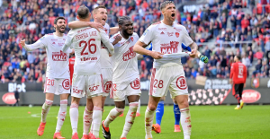 Ligue 1: in video, the 9 goals of the historic Rennes-Brest derby