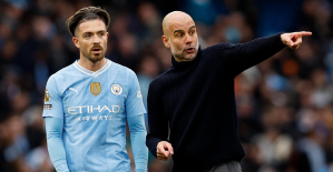 Manchester City-Arsenal: “I do it for the cameras”, quips Guardiola after his heated discussion with Grealish on the pitch