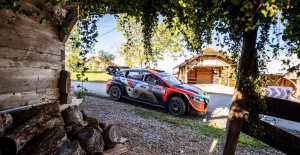 Rally: Neuville and Evans neck and neck after the first day in Croatia