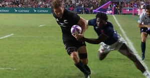 Rugby 7s: the Blues beaten in the final by New Zealand
