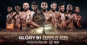 Kickboxing: Glory in conquest mode at the Dôme de Paris