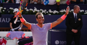 Tennis: for his big comeback, Rafael Nadal is expeditious in Barcelona