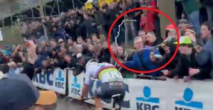Cycling: investigation opened after beer splashes on Van der Poel at the Tour of Flanders