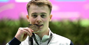 Gymnastics: Luke Whitehouse retains his floor title at the Euro, the French in the Top 10