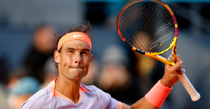 Tennis: smash, drop shot, slide... Nadal's best points for his return to Madrid (video)
