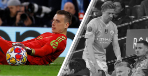 Manchester City-Real Madrid: the hero Andriy Lunin, the sterile English domination... The tops and the flops