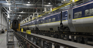 The Eurostar is 30 years old: behind the scenes at the cross-Channel train maintenance center in London