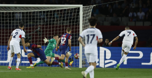 Barcelona-PSG: in video, Mbappe's goal which validates PSG's qualification