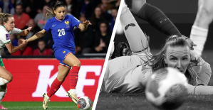 France F-Ireland F: Karchaoui and Cascarino on fire against a helpless opponent... The tops and the flops