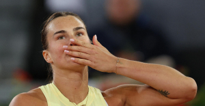 Tennis: Sabalenka stops Andreeva and enters the last four in Madrid