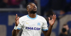 OM: scorer against Bergamo, Mbemba moved after the final whistle