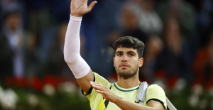 Tennis: still injured in the arm, Alcaraz withdraws from the Masters 1000 in Rome