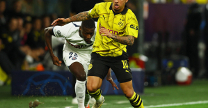 Champions League: Dortmund coach praises Jadon Sancho, author of a great performance against PSG
